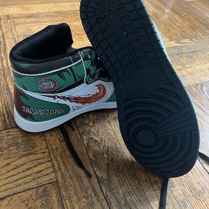Demon slayer tanjairo high top brand new never worn